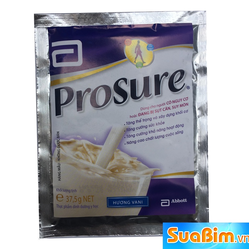Sữa prosure gói 37,5g